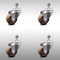 Service Caster 3 Inch SS High Temp Glass Filled Nylon Swivel 1/2 Inch Threaded Stem Caster Set SCC-SSTS20S314-GFNSHT-121315-4 - alternate 1